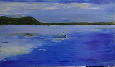 Bleu Outre Mer 60x33