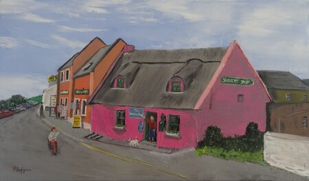 La Maison Rose, Doolin, Irlande 60x35