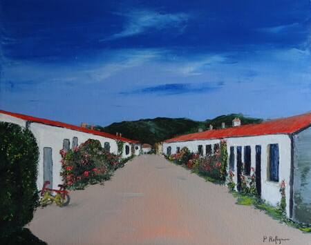 Ballade en Aix 50x40