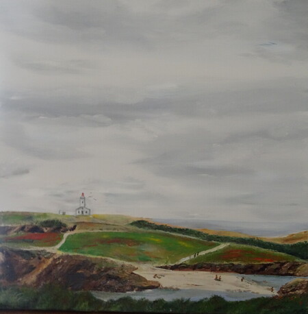 Pointe des Poulins, Belle Ile, 50x50
